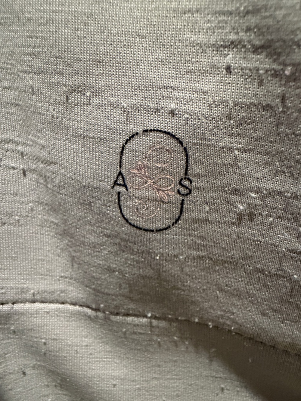 AS Revival Altar'd State Dreamluxe Cropped Hoodie Light Gray Modal Soft M - Picture 5 of 13